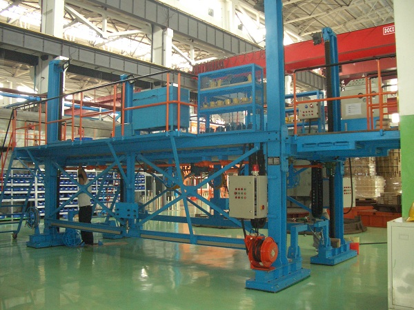 Transformer active parts assembly platform